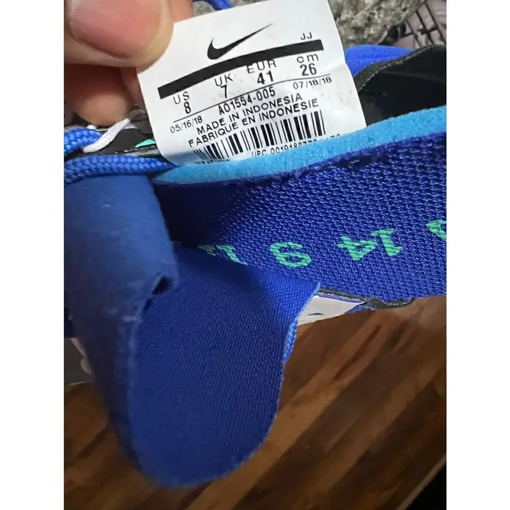 Size 8- Nike EXP-X14 Menta Blue